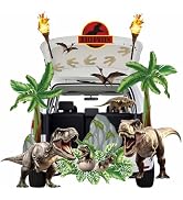 HEIPINIUYE Halloween Dinosaur Trunk or Treat Car Decorations Kit Halloween Trunk or Treat Decorat...