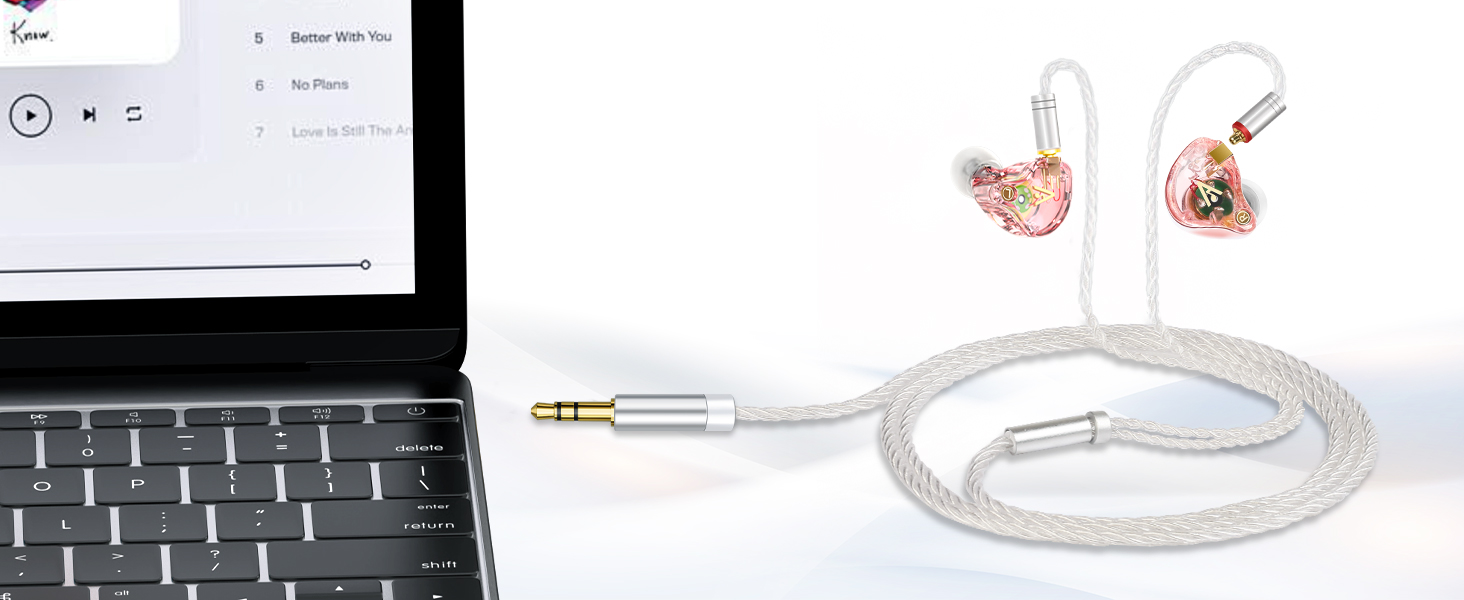 Audiovance Vibes 202 Pink_ USB-C Wired Earbuds - USBC HiFi in Ear Headphones for iPhone 17/16/15
