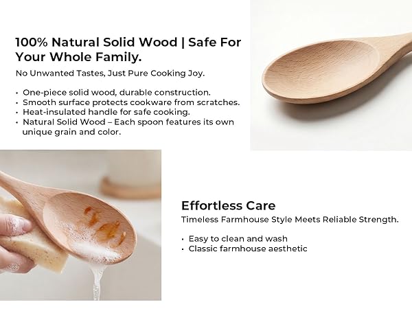 Wooden Spoons for Cooking
