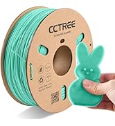 CCTREE 3D Printer TPU Filament 1.75mm, Shore 95A Hardness TPU, Flexible Soft Filament TPU, Dimens...