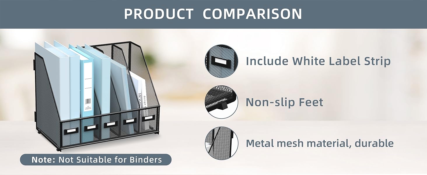 Magazine File Holder