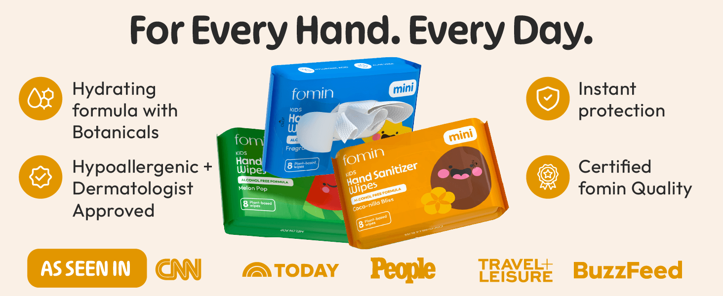 Mini Hand Sanitizer Wipes