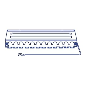 8-Port, Cat6A Shielded, Wall Mount, Patch Panel