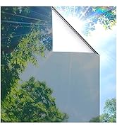 Coavas One Way Privacy Window Film, Sun Blocking Reflective Window Film See Out Not in, Heat Cont...