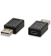 ELECTOP 2 Pack USB 2.0 A Male to USB Micro Female Adapter Converter