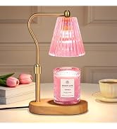 Pick Candle Warmer Lamp with Timer Dimmer Adjustable Height, Electric Wax Warmer Vintage Home Dec...