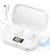 CASBOMY Contact Lens Clean Machine, Portable Ultrasonic Contact Lens Cleaner with 4 Timing Modes,...