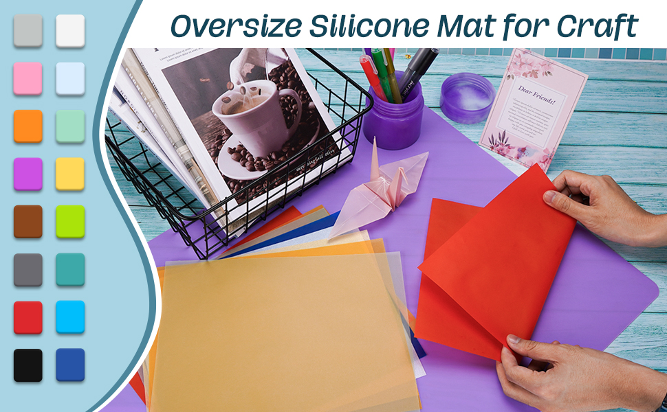 oversize silicone mat for craft