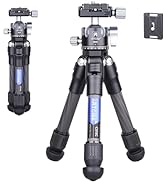 ARTCISE Mini Carbon Fiber Tripod with 28mm Ball Low Profile Tripod Head Lightweight Compact Trave...