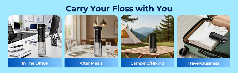 cordless water flossers