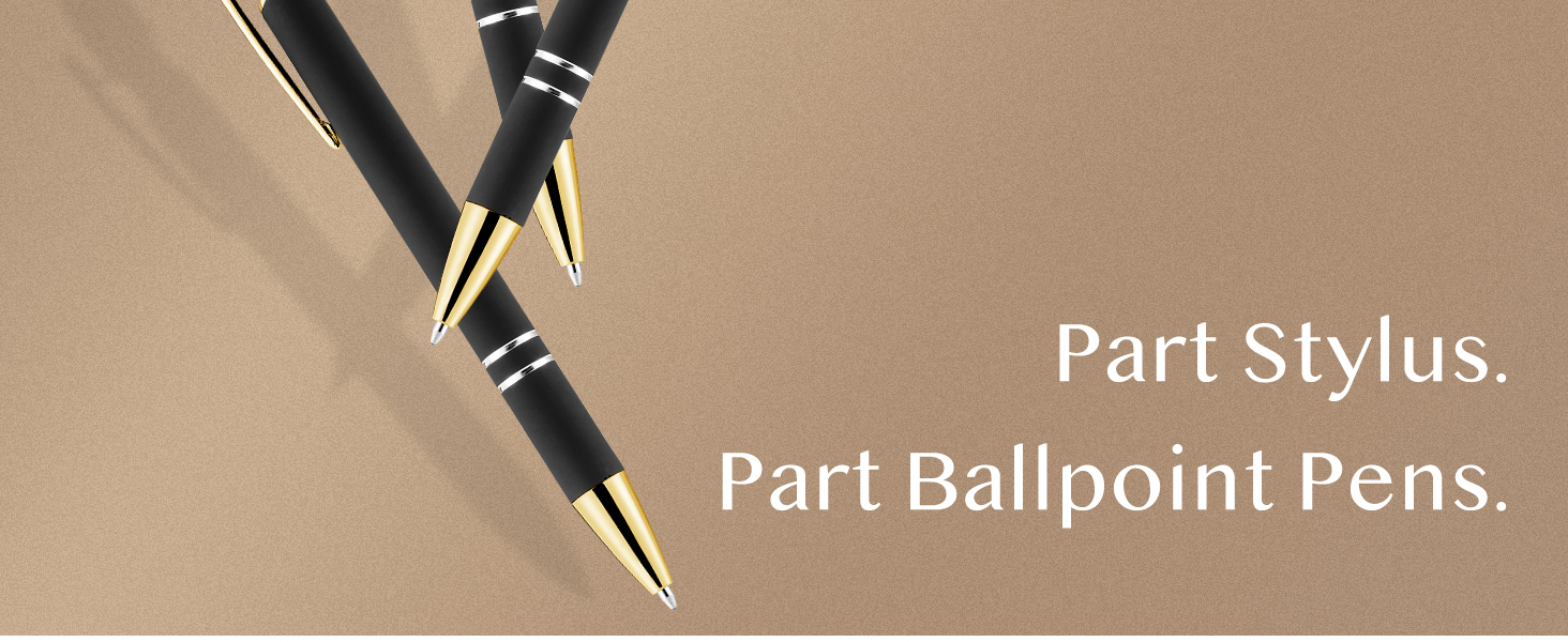 Pens Black Pens Ink Pens Ballpoint Pens Bulk Stylus Pen for Touchscreen Stylus Pen with Stylus Tip