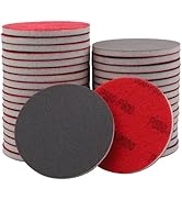 Shineboc 20Pcs 3 Inch Hook and Loop Sanding Sponge Disc with Buffer Backing 180-3000 Grit Wet Dry...