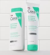 CeraVe Oil Control Balancing Shampoo, Clarifying Shampoo With Ceramides & Hyaluronic Acid, Remove...