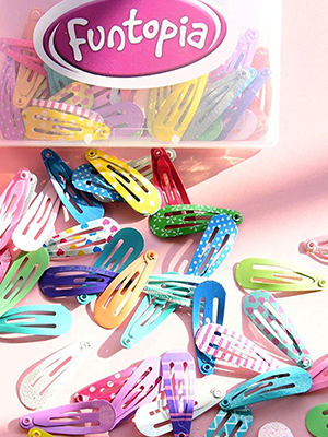 small snap hair clips