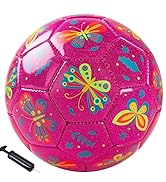 Toddler Soccer Ball, Size 2/3 Soccer Ball, Kids Ball Toy for Age...