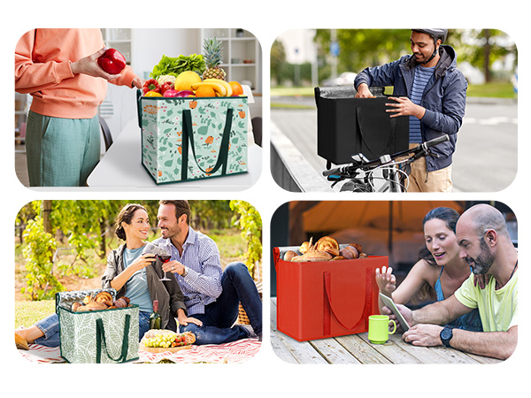 insulated grocery bags