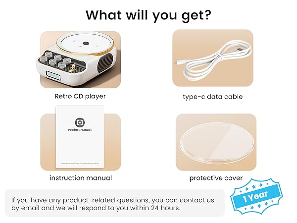 retro cd player with bluetooth