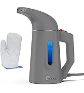 BY4U Steamer for Clothes Wrinkle Removes,Clothes Steamer whit 8ft Power Cord,Portable Handheld Ga...