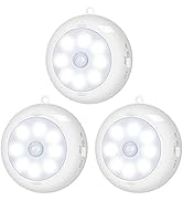 BLS Motion Sensor Light Indoor, LED Night Light Closet Lights, Under Cabinet Battery Powered Ceil...
