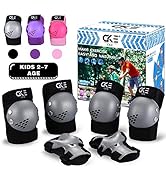 CKE Kids/Youth Knee Pad Elbow Pads Guards for Boys Girls 2-14 Year Old Kids Protective Gear Set f...
