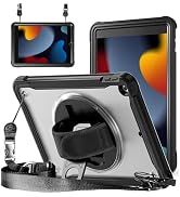 ZenRich New Slim Hard Case for iPad 9th/8th/7th Generation 10.2'', Rugged Shockproof Drop-Proof K...