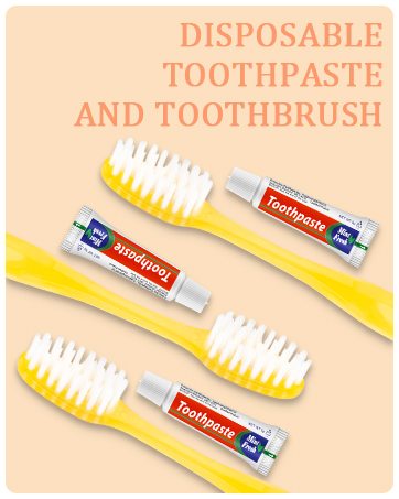 Disposable Toothbrushes with 5g Toothpaste