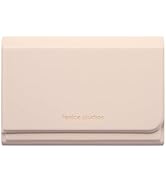 Fenice Name Card Holder Wallet Durable Vegan Eco PU Leather with Slim Minimalist Look for Men & W...