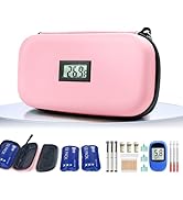 Gosemai TSA Approved Insulin Cooler Travel Case Medication Cooler for Travel with Thermometer Tem...