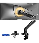 ErGear 13 to 49 inches Single Monitor Mount for Ultrawide Screens,Heavy Duty Single Monitor Arm,S...
