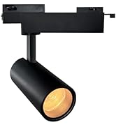 Opulux Black Adjustable Track Lighting Head LED 15W Aluminum H Type Track Indoor Spotlight 3000K ...