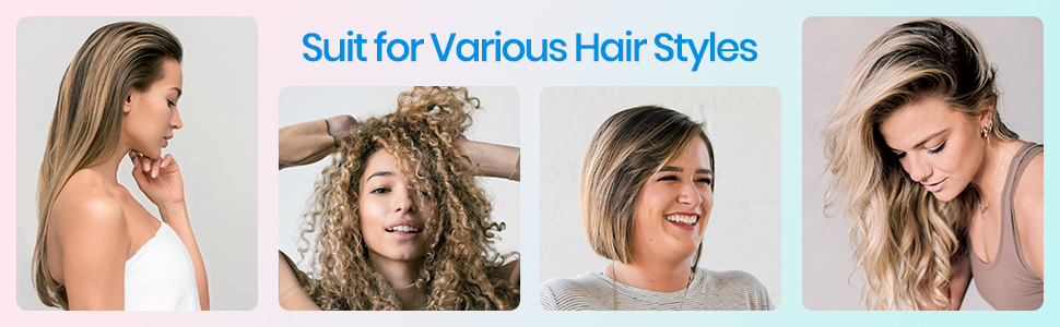 Suit for Various Hair Styles