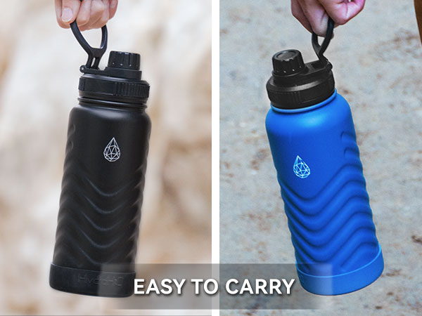 wide mouth metal water bottle