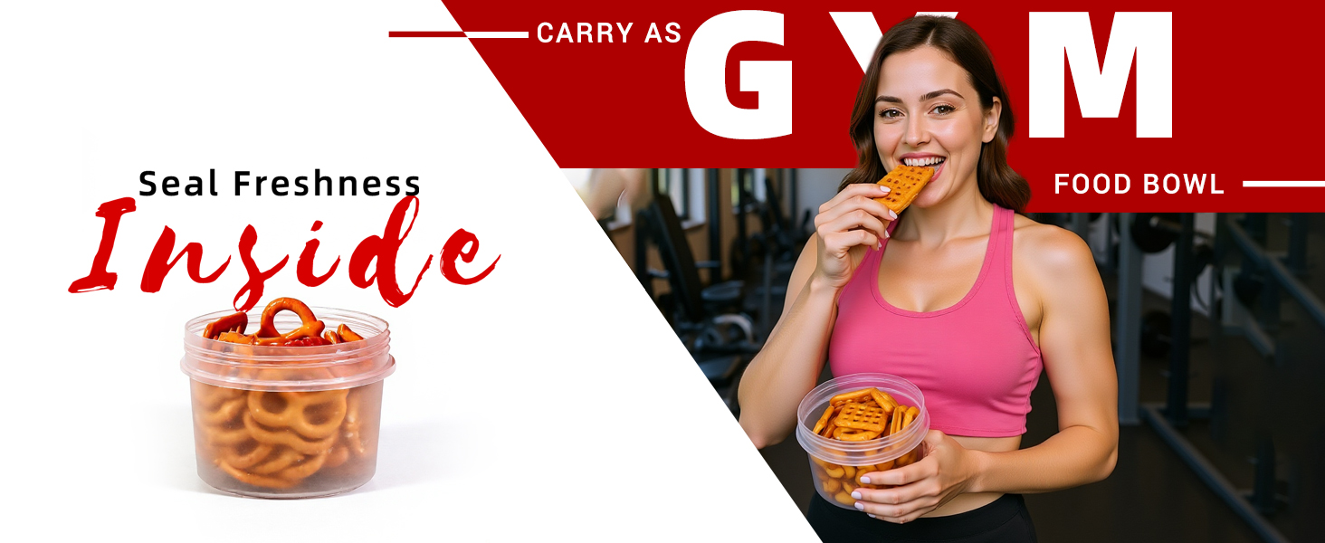 Gym Salad Container