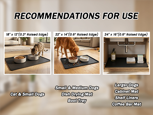 silicone mats for kitchen counter