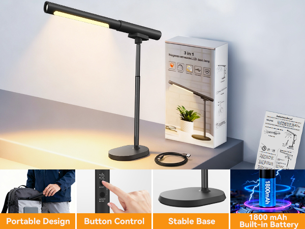 Magnetic Led Desk Lamp