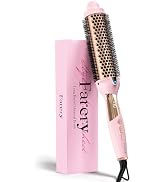 Farery Thermal Brush Extra Long Barrel, 1.5 Inch Hot Curling Wand for Big Bouncy Curls, Non-Blowi...