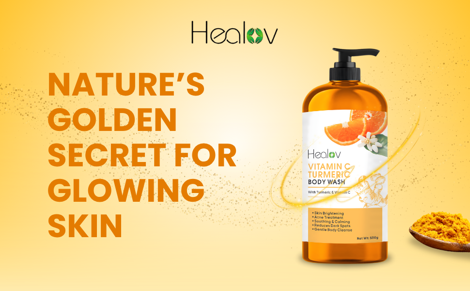 turmeric body wash face facial cleanser soap hyperpigmentation dark spots underarms brightening