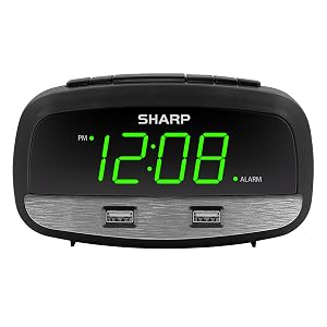 Charge charging alarm clock clocks digital fast charge USB quick