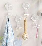 Bathroom suction hooks