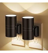 Night Lights Plug into Wall, Dimmable Night Light Plug in, Modern Night Lights with Dusk to Dawn ...