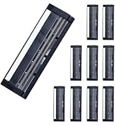 ETbyto Foldable & Silicone Back Hair Body Shaver Refill Cartridges,3 Blade Razor for Men, 10 Razo...