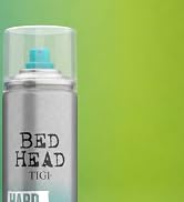 TIGI Bed Head Hard Head Hair Spray – Extra Strong Hold for All Day Style and All Hair Types, 11.7 oz