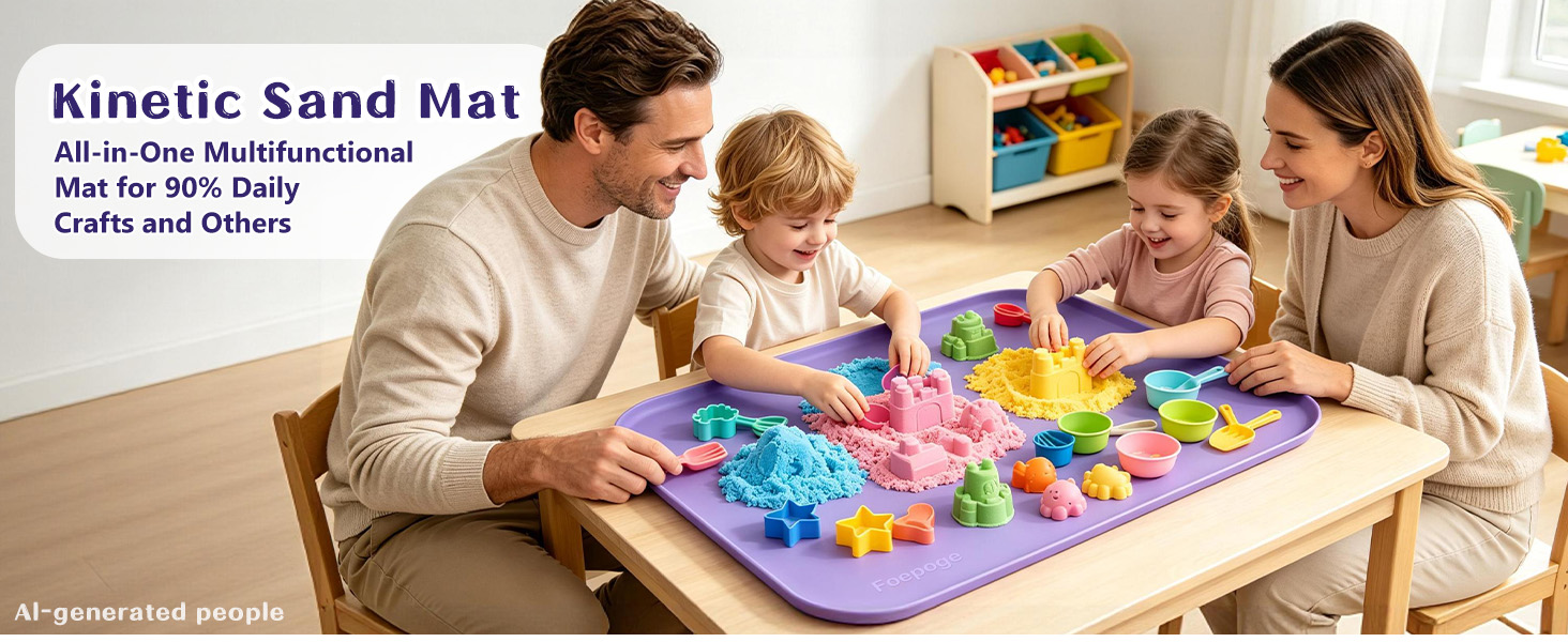 kinetic sand mat