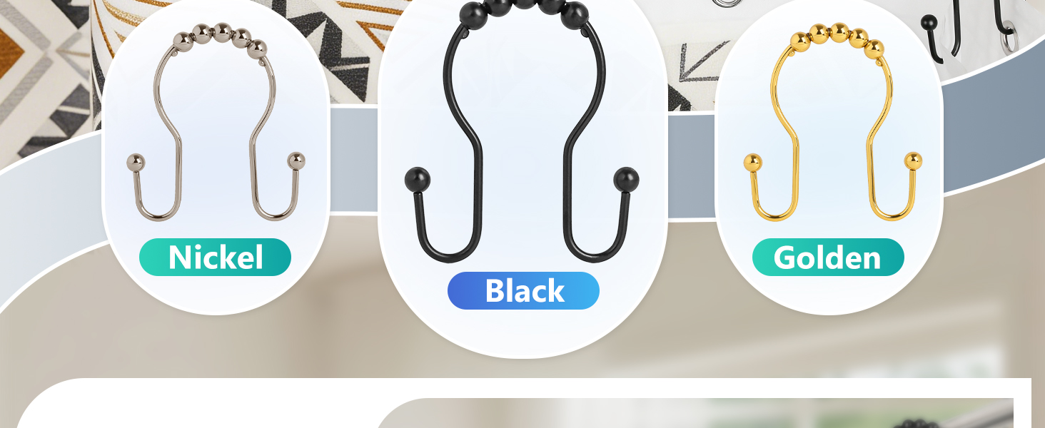 shower curtain rings