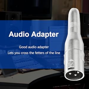 Pro-grade adapter good audio adapter ,lets you cross fetters of the line