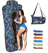 Outplea Inflatable Lounger, Ultralight Portable Ergonomic Beach Bed Air Sofa Couch Waterproof Ant...
