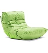 Big Joe Roma Bean Bag Chair, Spicy Lime Smartmax, Durable Polyester Nylon Blend, 3 feet