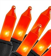 Orange Halloween String Lights
