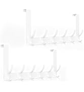 Optish Over The Door Hooks, Door Hanger Hooks for Hanging, Over The Doors Towel Racks for Bathroo...