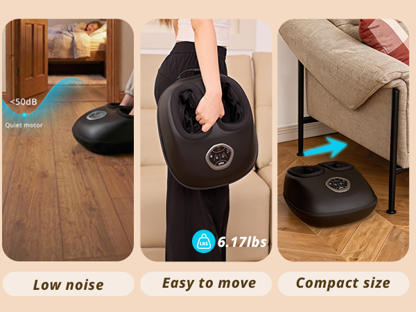 easy to move foot massager